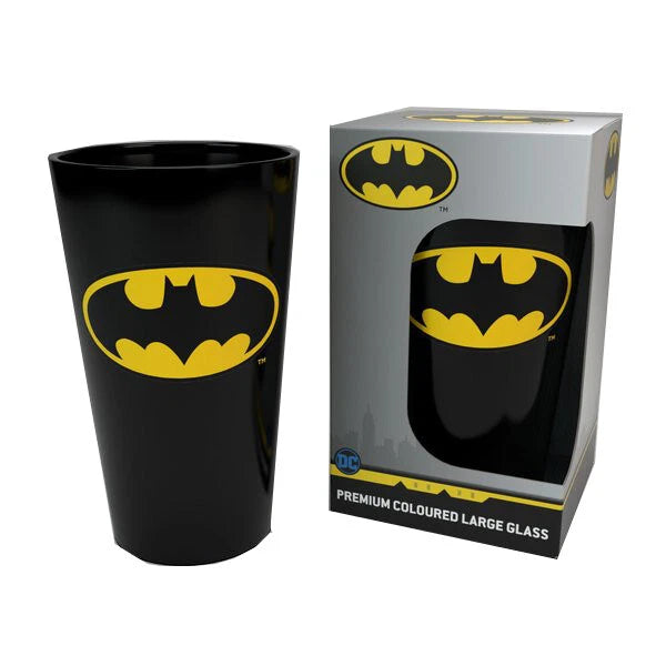 Batman Symbol Large Coloured Glass