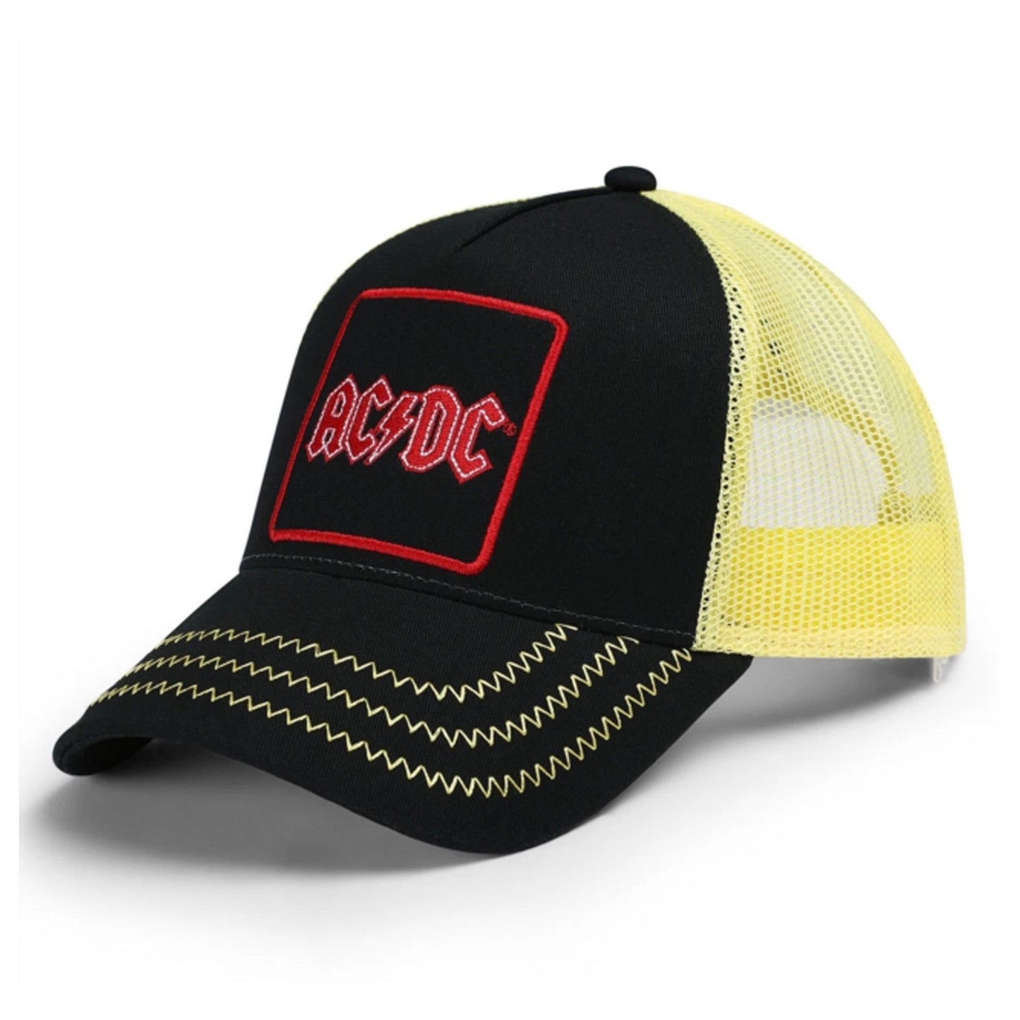 Ac/Dc Trucker Cap Black