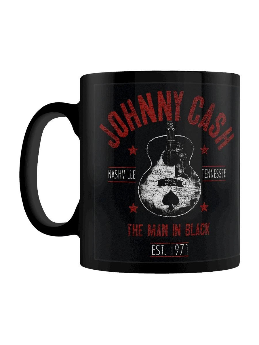 Johnny Cash (The Man In Black) Black Pod Mug