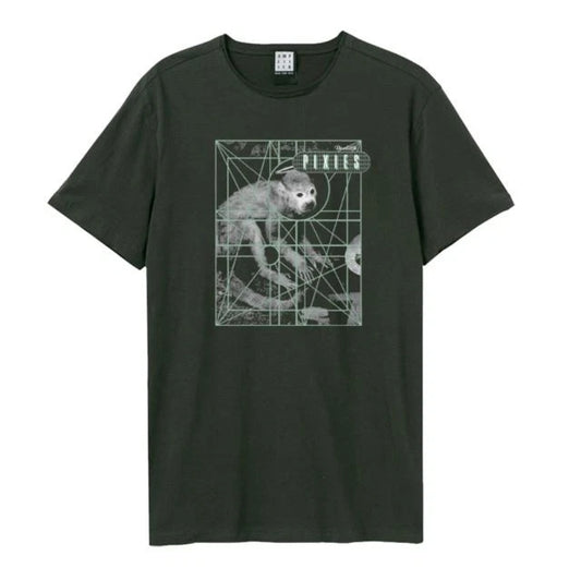 Pixies - Dolittle Amplified Vintage Charcoal X Large T Shirt