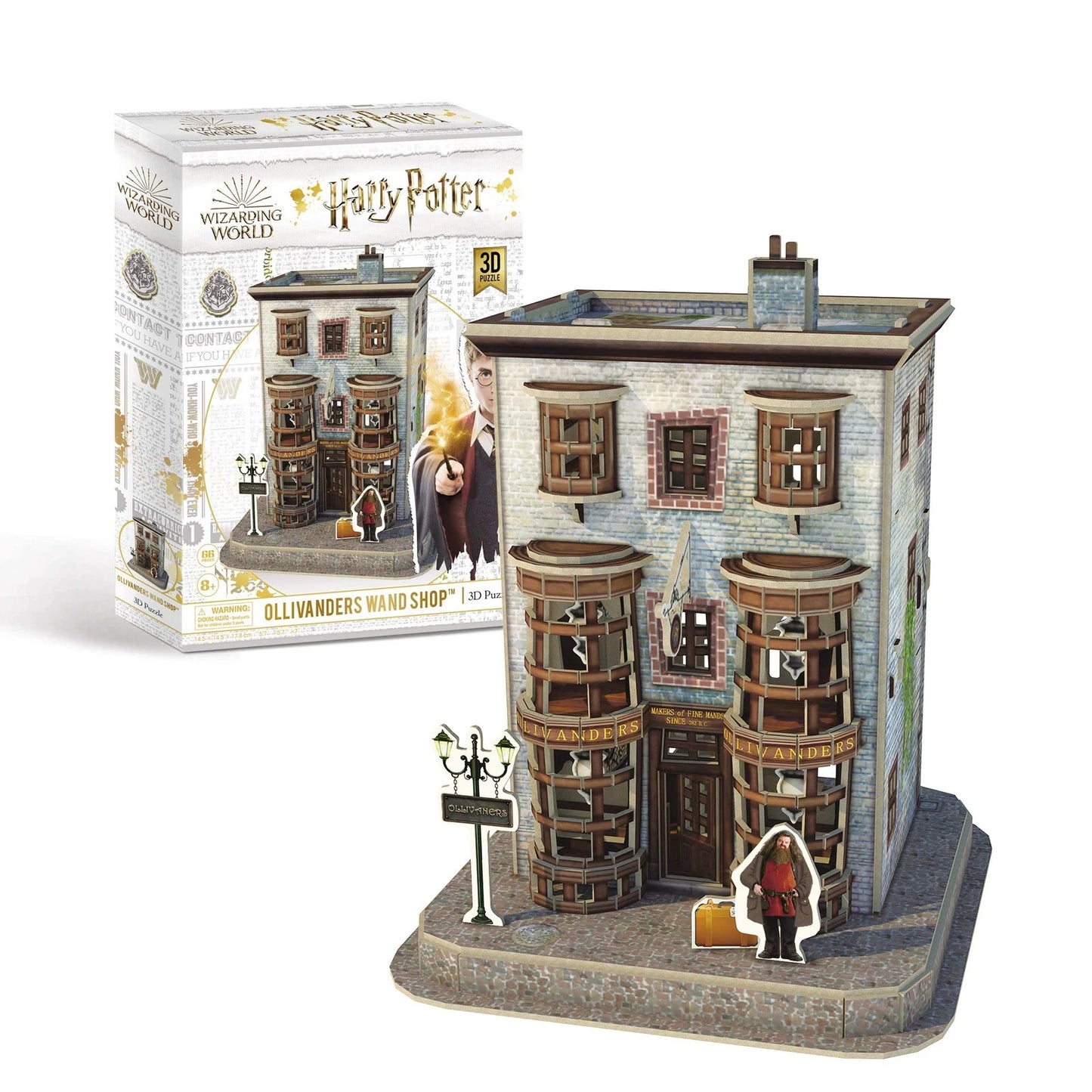 Harry Potter Diagon Alley Ollivanders (66Pc) 3D Jigsaw Puzzle