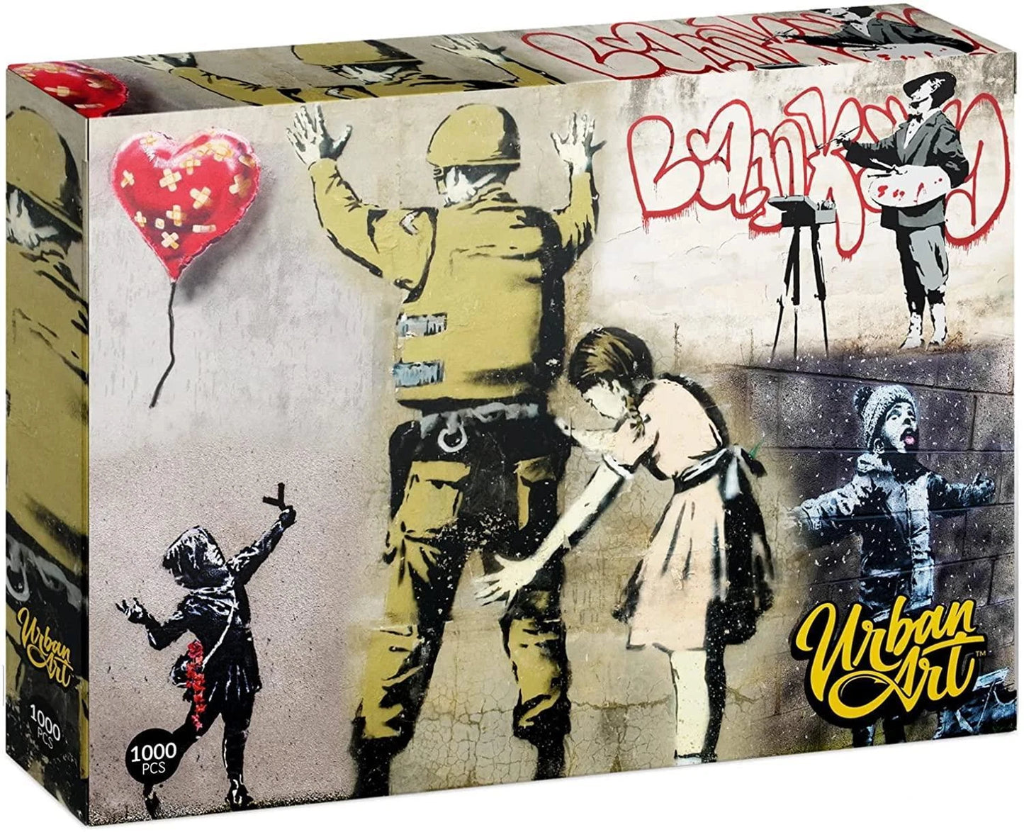 Banksy Graffiti Painter (1000Pc) Puzzle