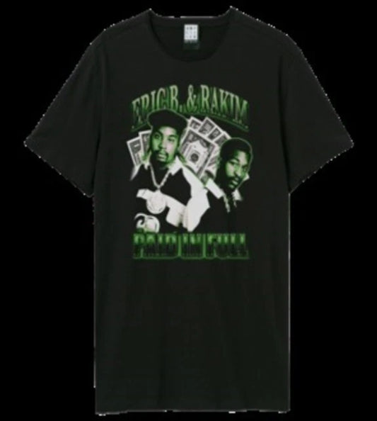 Ericb & Rakim - Paid In Full Amplified Vintage Black Xxlarge T Shirt