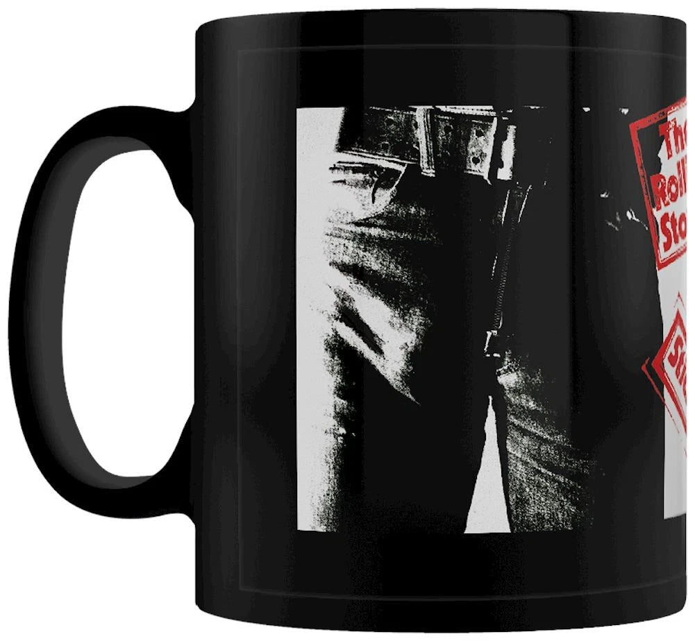The Rolling Stones (Sticky Fingers) Black Pod Mug