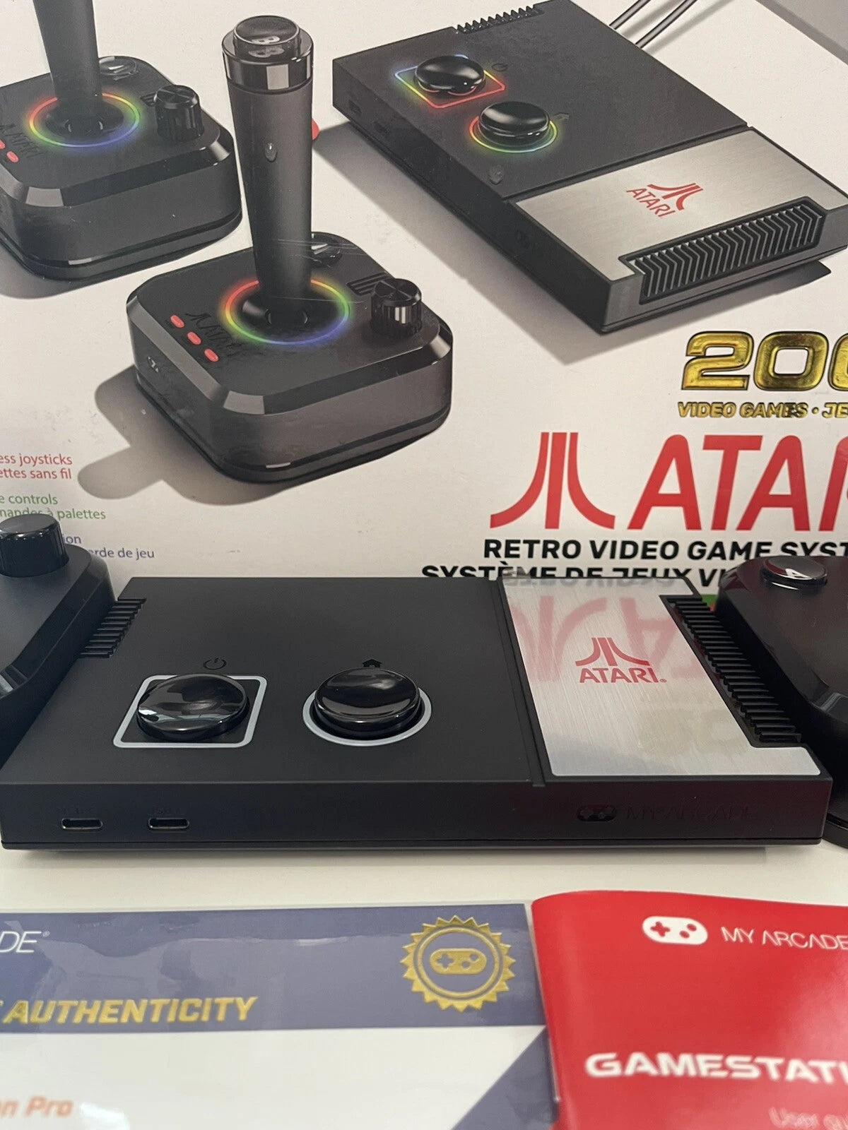 Atari Retro Video Game System (Over 200 Games In 1)