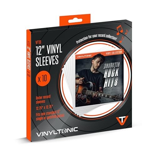 Vinyl Tonic Pvc 12 Inch Sleeve (10 Pack)