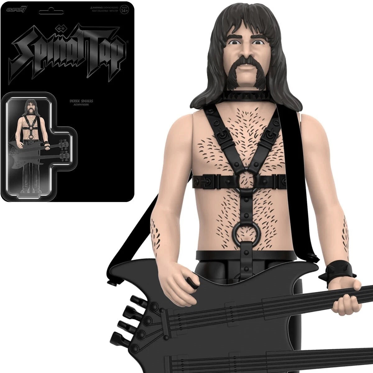 Spinal Tap Derek Small (None More Black) Reaction Figures Wave 2