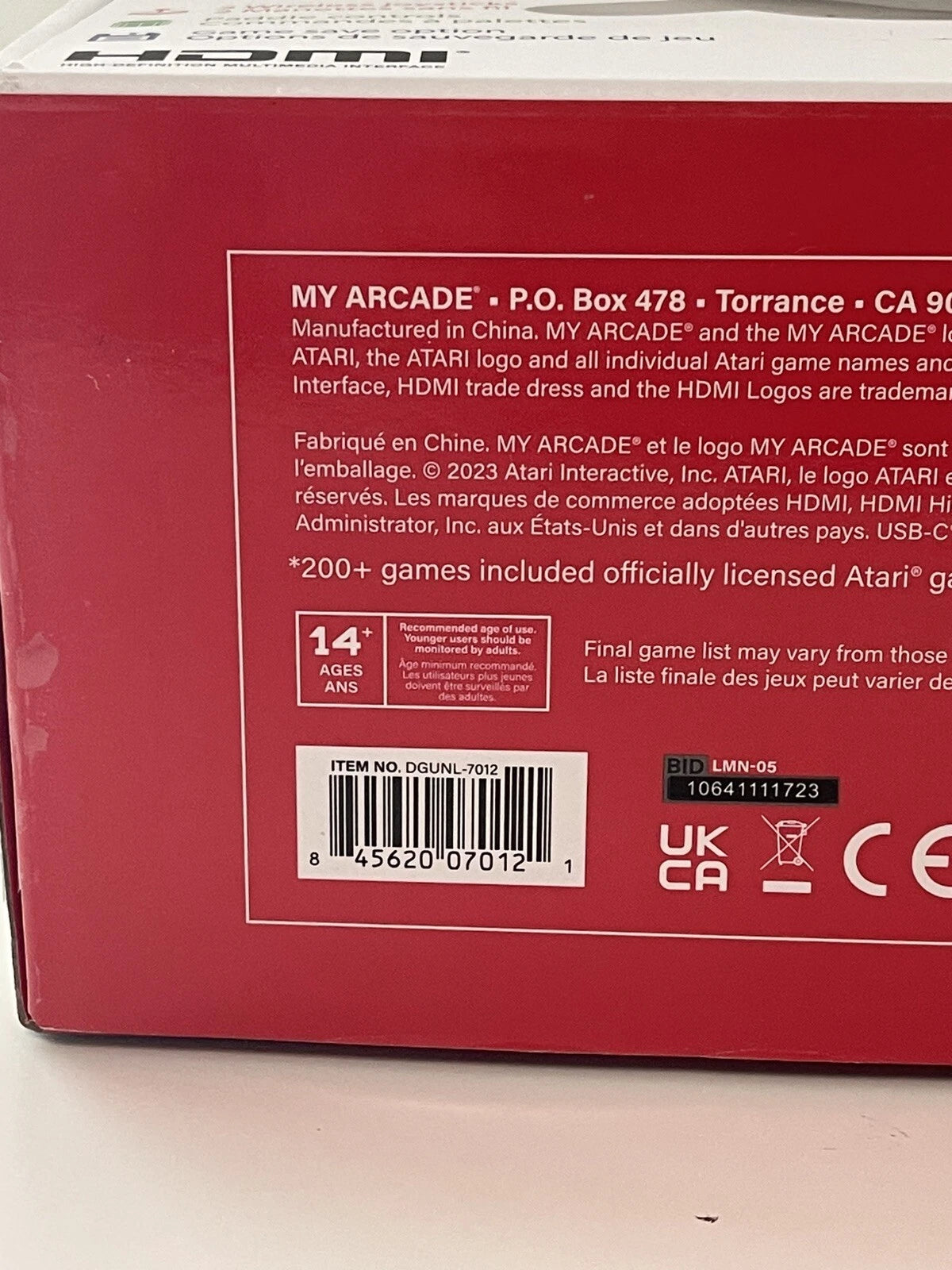 Atari Retro Video Game System (Over 200 Games In 1)