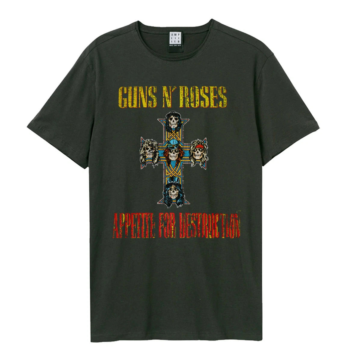 Guns N Roses Appetite For Destruction Amplified Xx Large Vintage Charcoal T Shirt