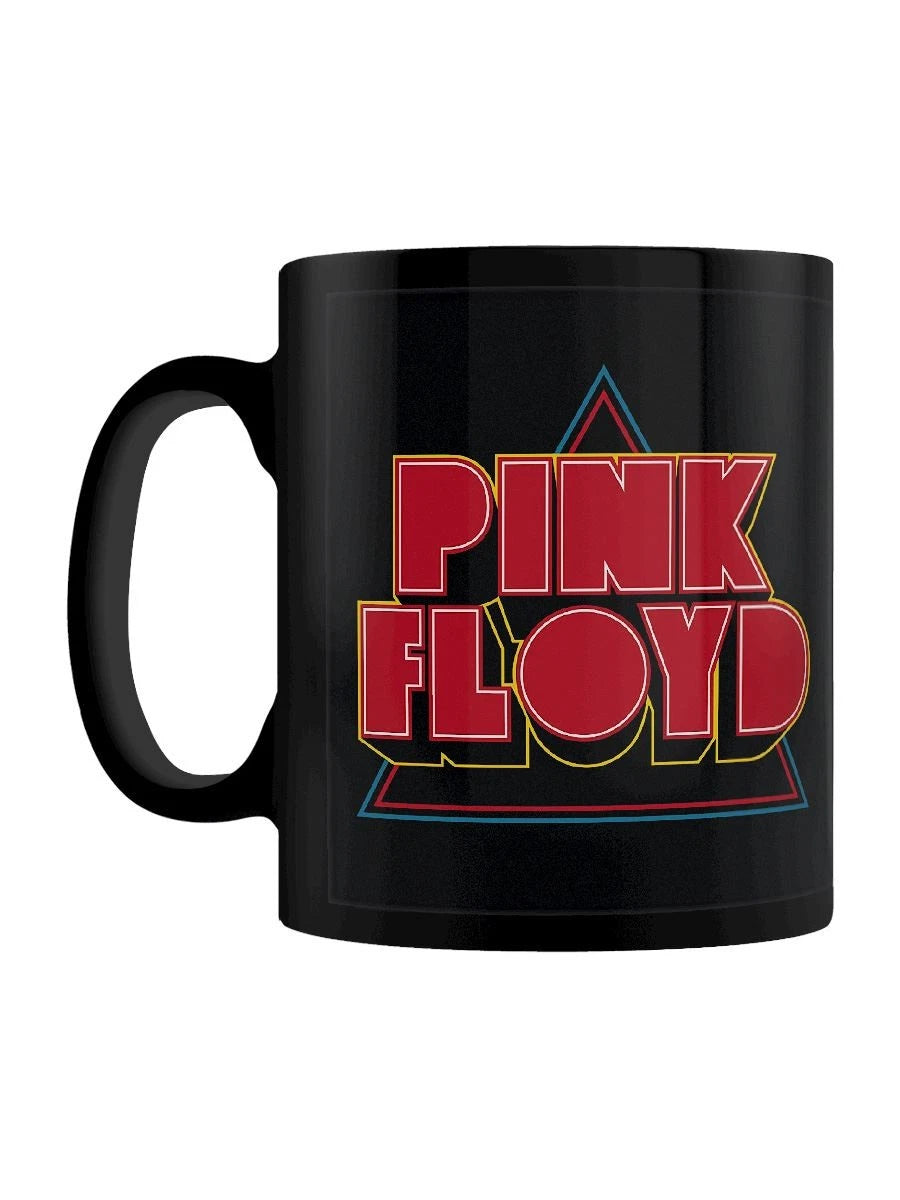 Pink Floyd (Retro Logo) Black Pod Mug