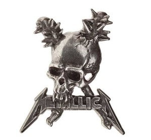 Metallica Damage Inc. Skull Pin Badge