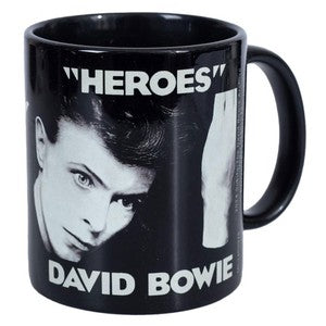 David Bowie (Heroes) Black Pod Mug