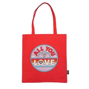 Shopper Recycled Cotton Tote Bag - The Beatles (All You Need Is Love)