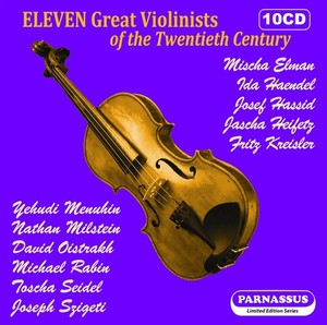 Eleven Great Violinists Of The 20th Century