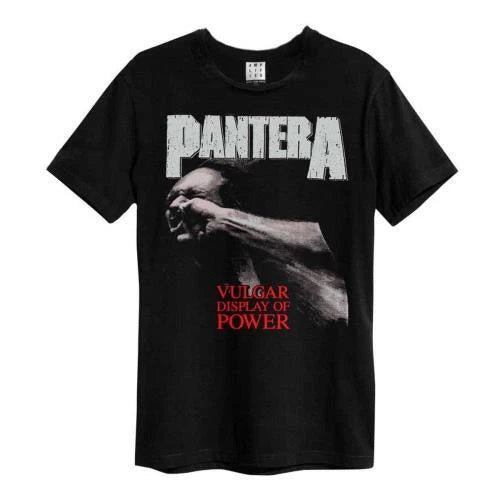 Pantera - Vulgar Display Of Power Amplified Vintage Black Small T Shirt