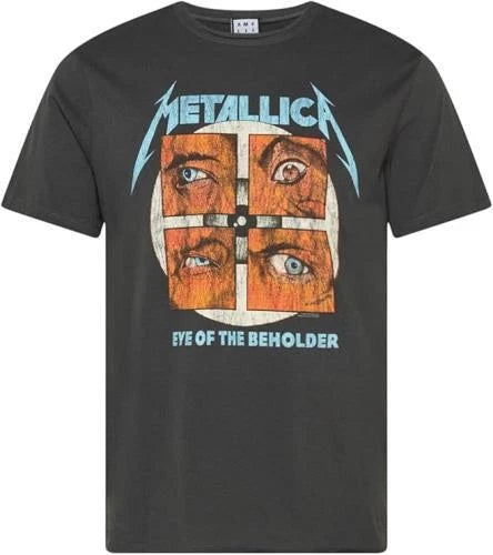 Metallica Eye Of The Beholder Amplified Large Vintage Charcoal T Shirt
