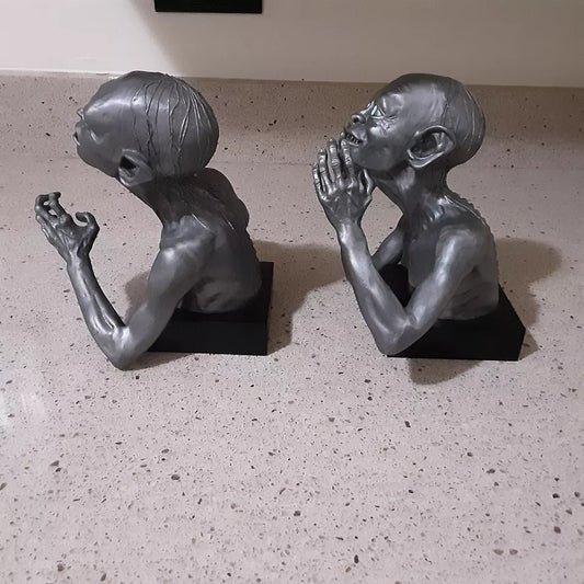 Lord Of The Rings Gollum & Smeagol Bookends