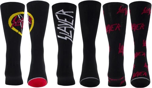 Slayer Socks 3 Pack In Gift Box (One Size)