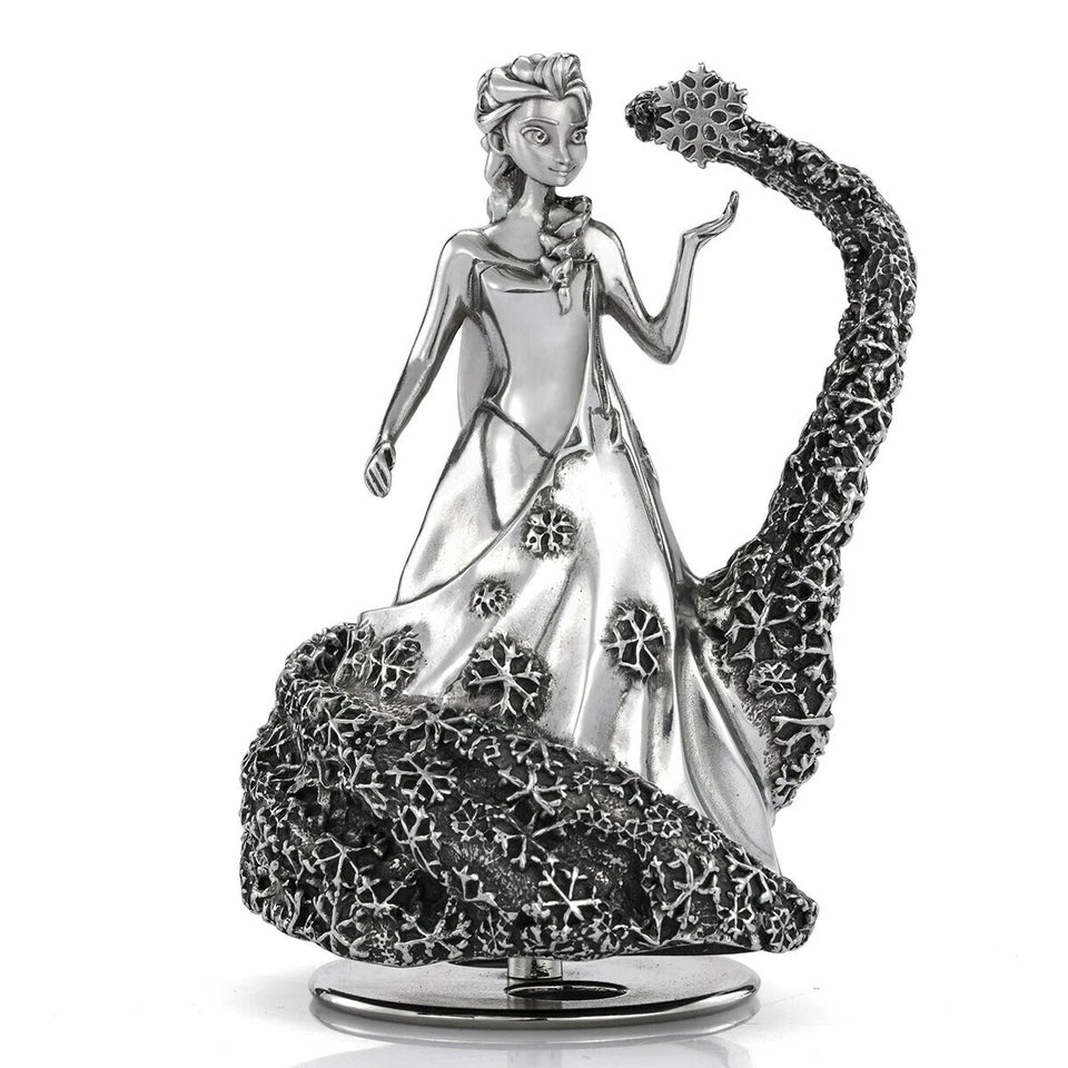 Frozen Elsa Pewter Music Carousel (Plays Let It Go)