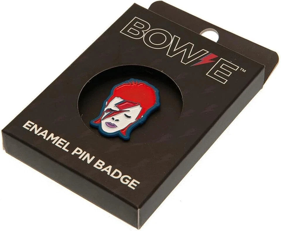 David Bowie (Aladdin Sane) Enamel Pin Badge