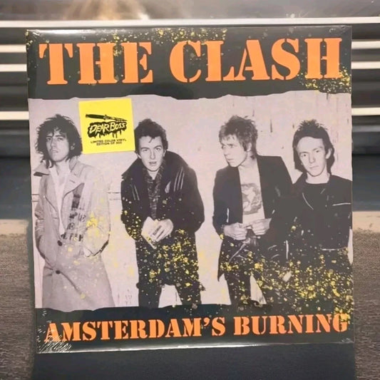 Amsterdams Burning: Live At The Jaap Edenhall. Amsterdam. May 10th 1981 - Fm Broadcast (Splatter Vinyl)