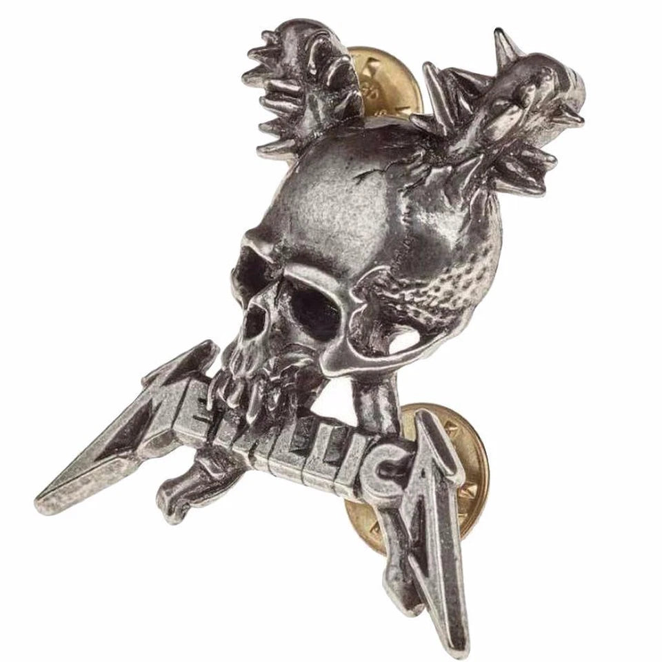 Metallica Damage Inc. Skull Pin Badge