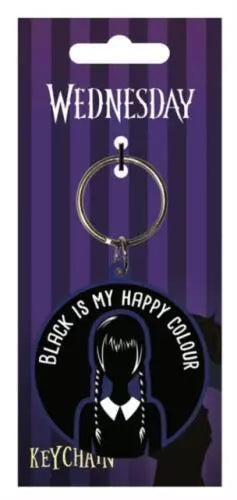Wednesday (Happy Colour) Rubber Keychain