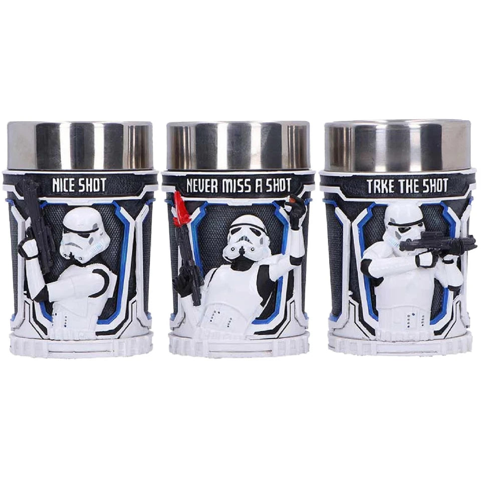 Original Stormtrooper 3 Shot Glass Set 8.7Cm