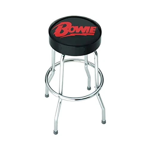 David Bowie Logo Bar Stool