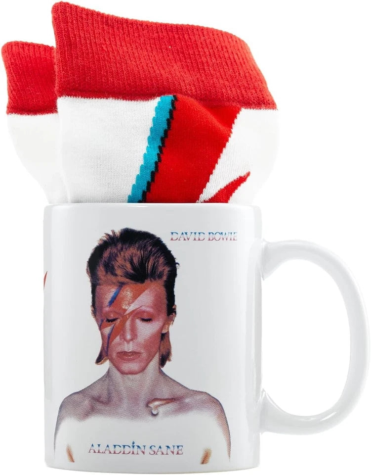 David Bowie (Aladdin Sane) Mug & Sock Set