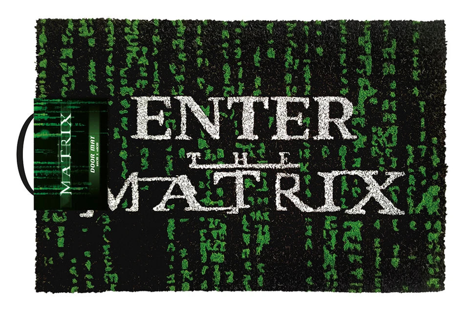 The Matrix Enter Matrix Door Mat