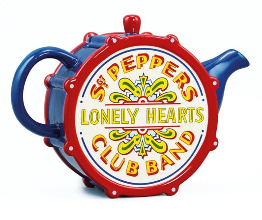 Tea Pot Shaped Boxed - The Beatles (Drum) Sgt. Pepper