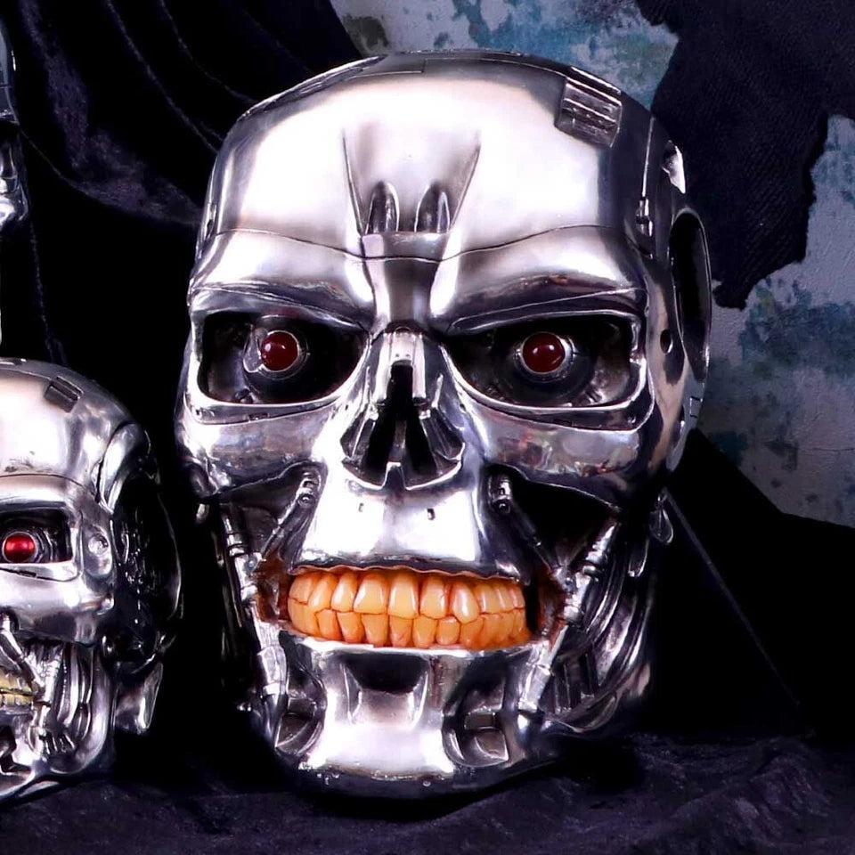 T-800 Terminator Head Wall Mounted Plaque 23cm
