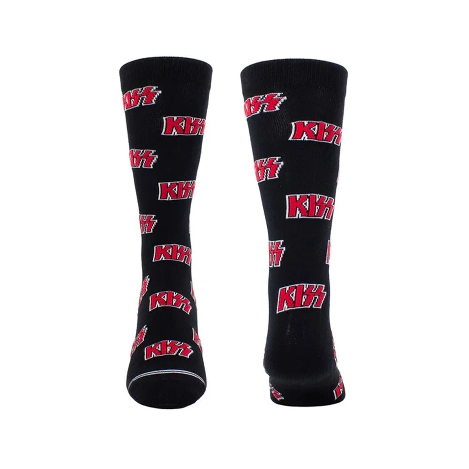 Kiss Crew Socks In Gift Box (One Size)