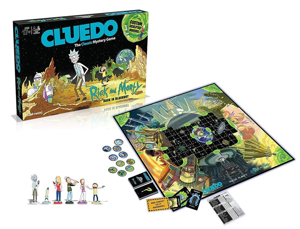 Rick & Morty Cluedo