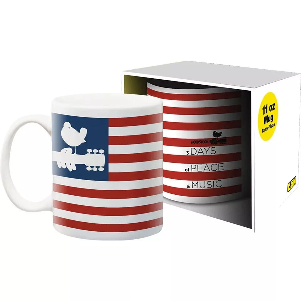 Woodstock Flag 11Oz Boxed Mug