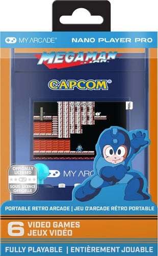 Nano Player Pro 4.8 Mega Man Portable Retro Arcade (6 Games In 1)