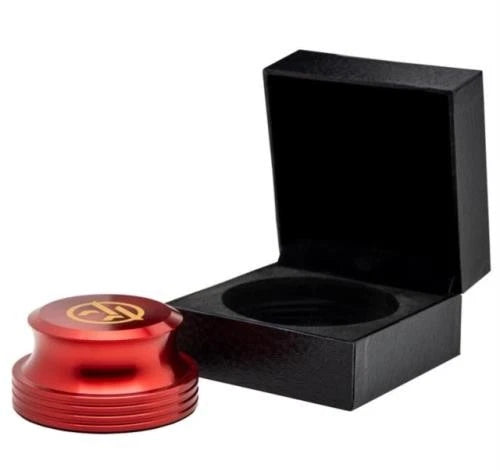 Stabilizer - Diameter: 80mm - Height: 40mm - Weight: 416g. Red