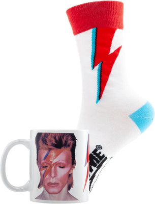 David Bowie (Aladdin Sane) Mug & Sock Set