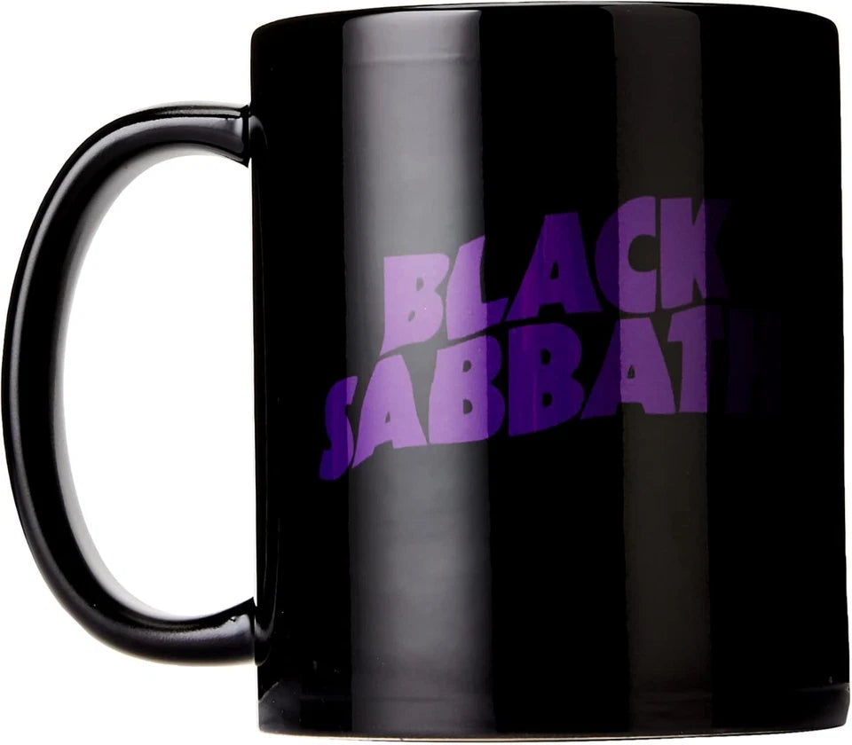 Black Sabbath Mor Logo Black Pod Mug