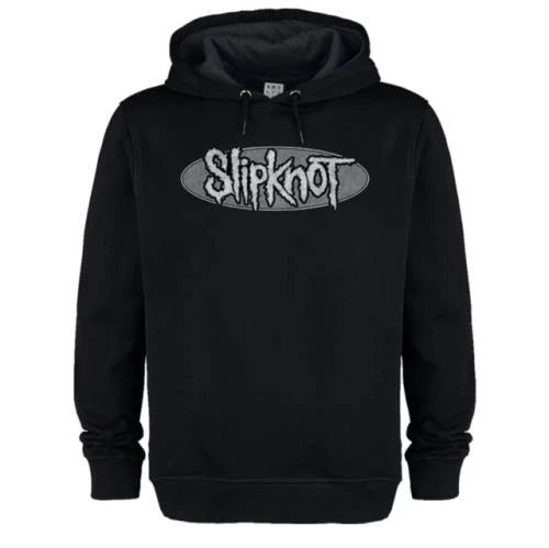 Slipknot Oval Logo Amplified Black XX-Large Hoodie Sweatshirt