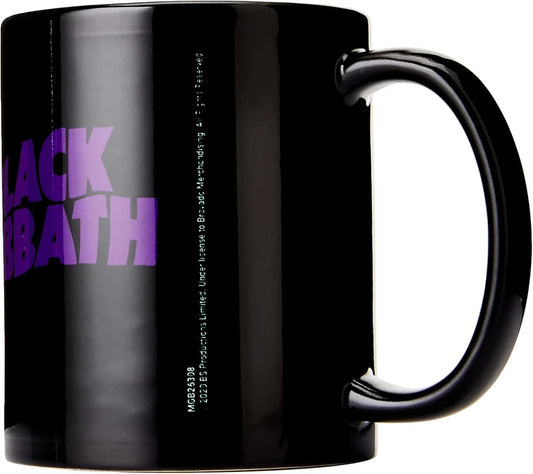 Black Sabbath Mor Logo Black Pod Mug