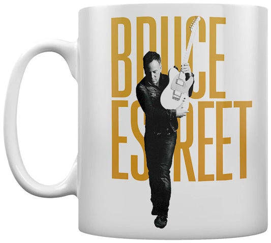 Bruce Springsteen (E Street) White Pod Mug