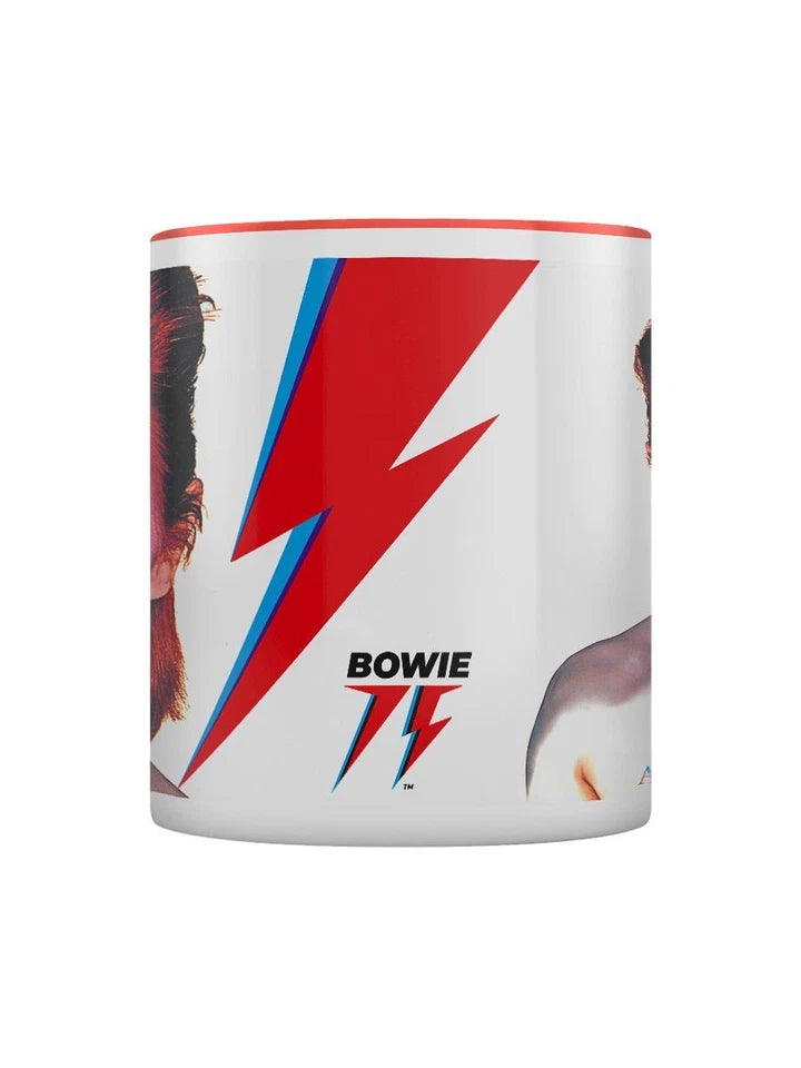 David Bowie (Aladdin Sane) Red Coloured-Inner Mug